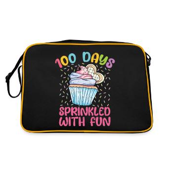 Cupcake - Sac Retro - noir/or - Dos