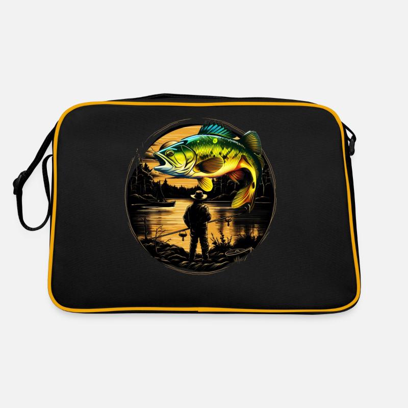 Bass Fish Retro Bag