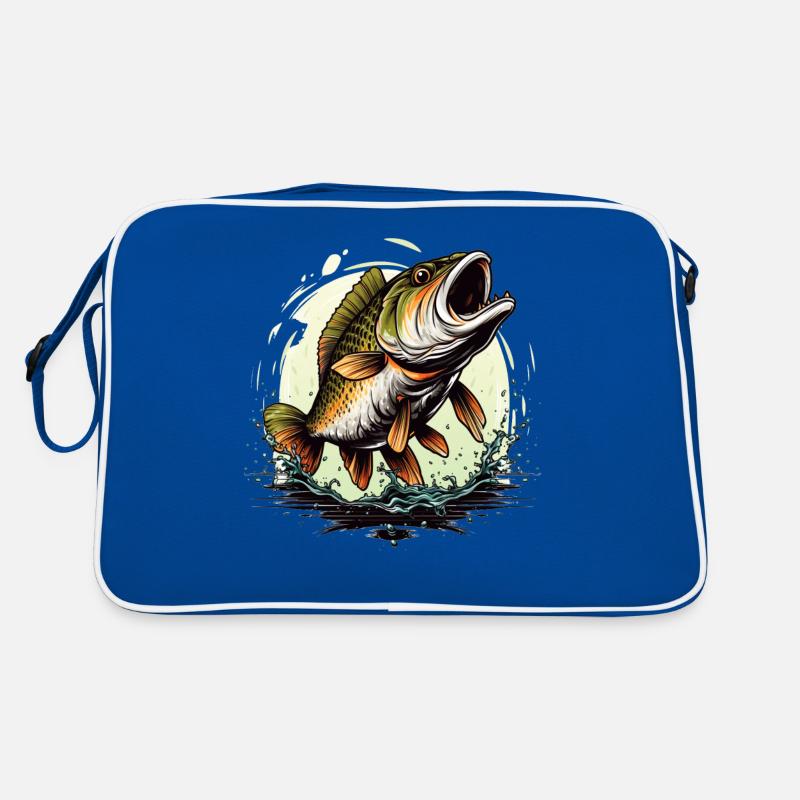 Bass Fish Retro Bag