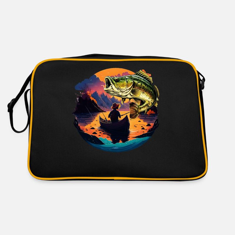Bass Fish Retro Bag