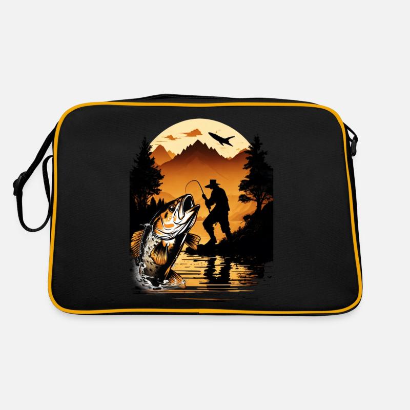 Bass Fish Retro Bag