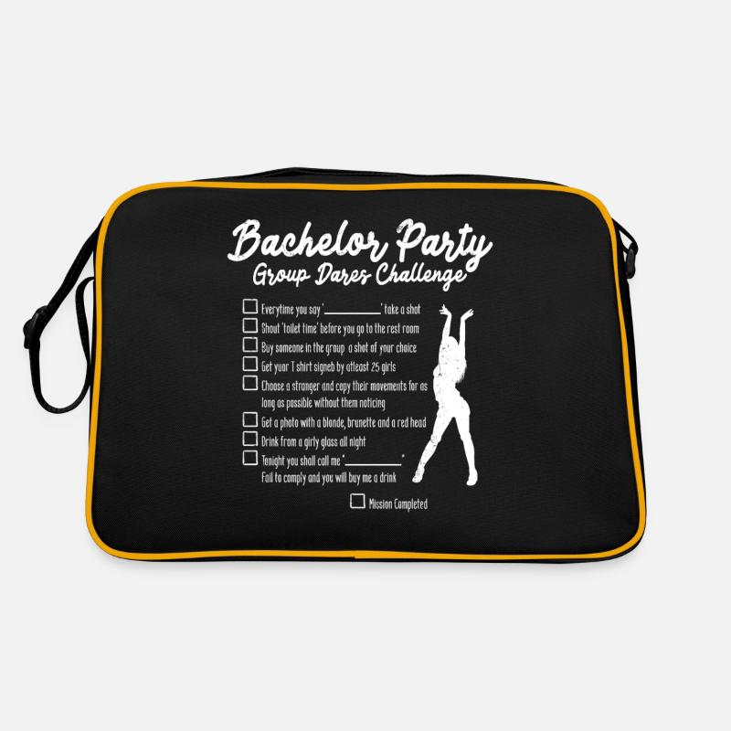 Bachelor Bachelor Party Retro Bag