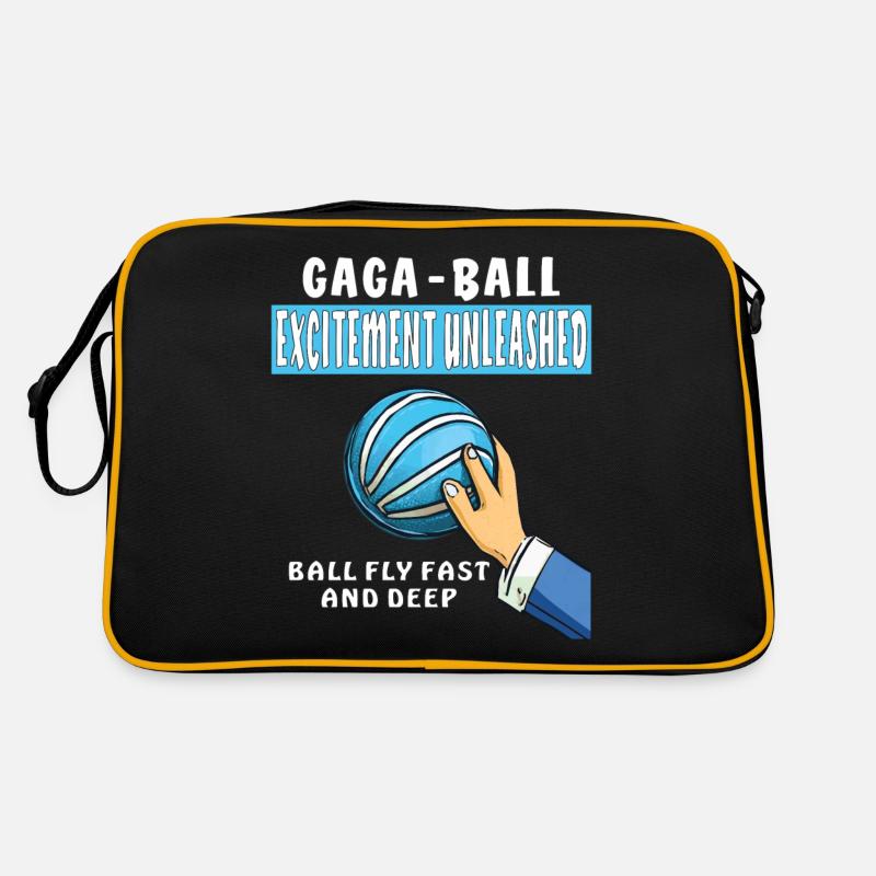 GAGA BALL EXCITEMENT UNLEASHED Retro Tasche