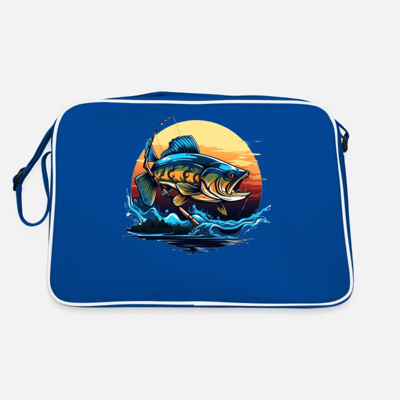 Bass Fish Retro Bag