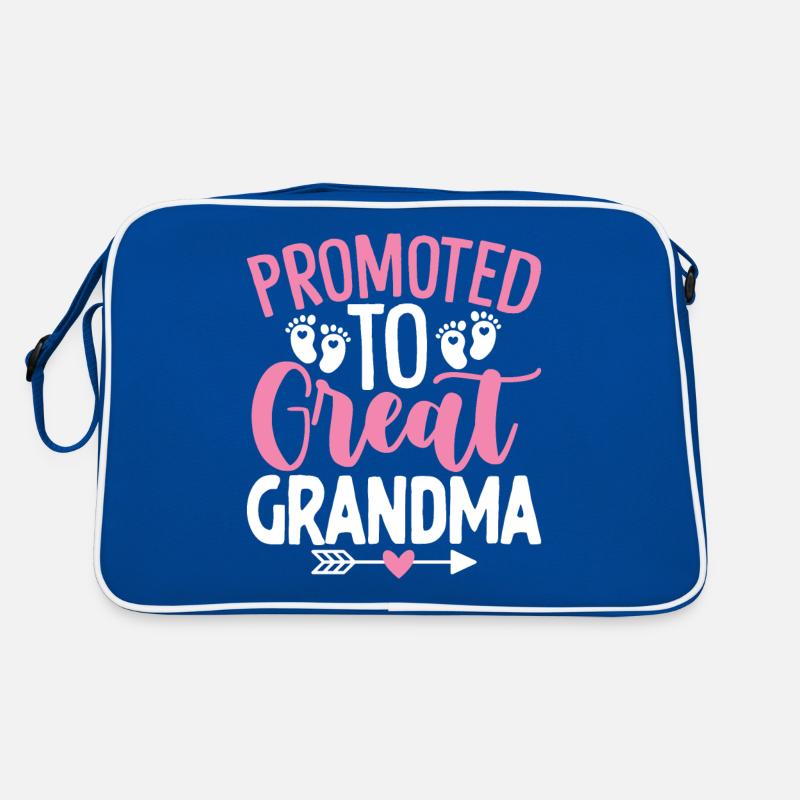 Befördert zur Urgroßmutter Funny Mamaw Retro Tasche