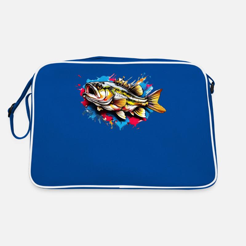 Bass Fish Retro Bag