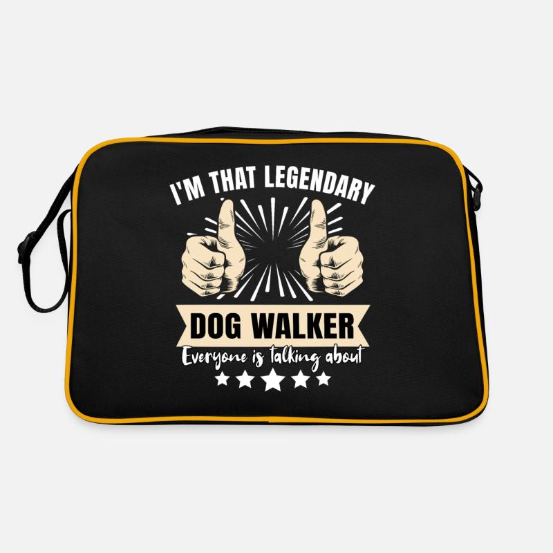 Legendary Dog Walker Retro Bag