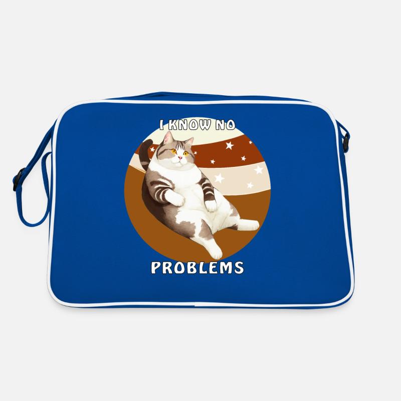 KATZE I KNOW NO PROBLEMS Retro Tasche