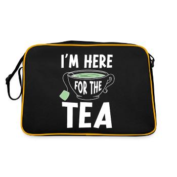 Buveur de thé Thé - Sac Retro - noir/or - Dos