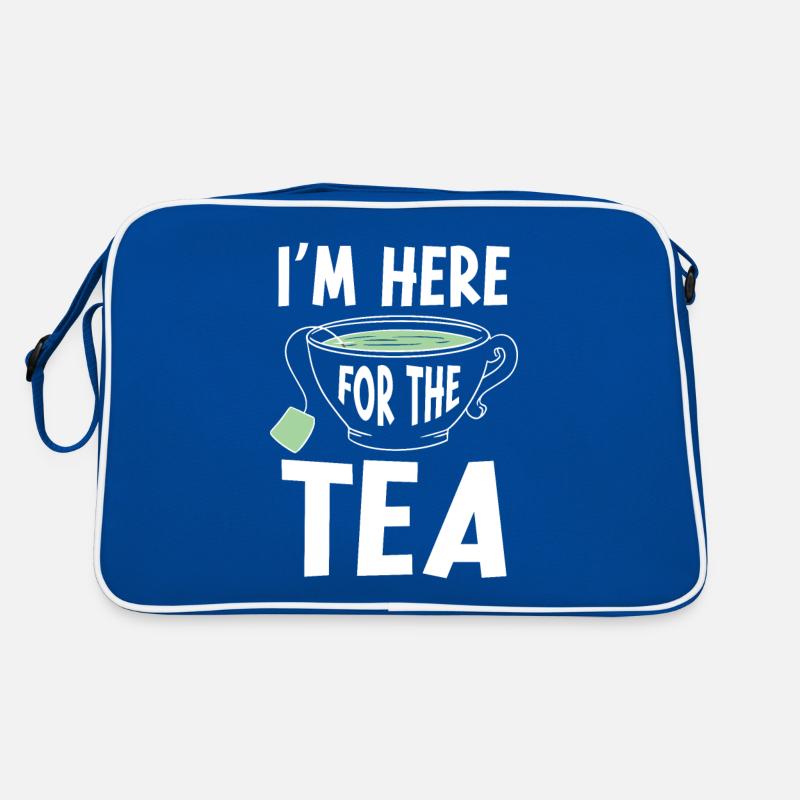 Tea Drinker Tea Retro Bag