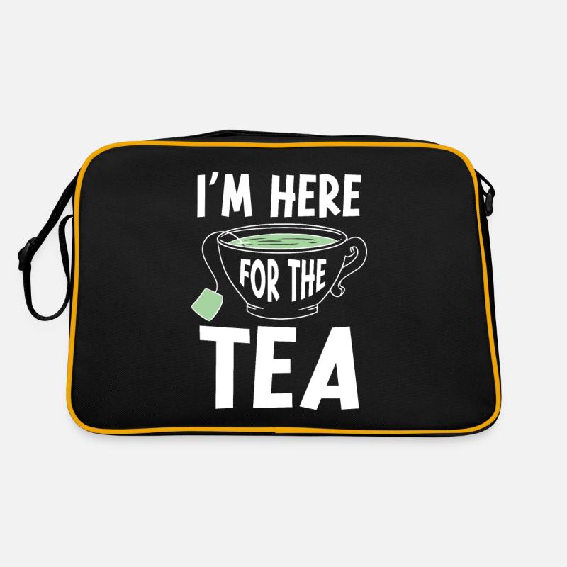 Tea Drinker Tea Retro Bag