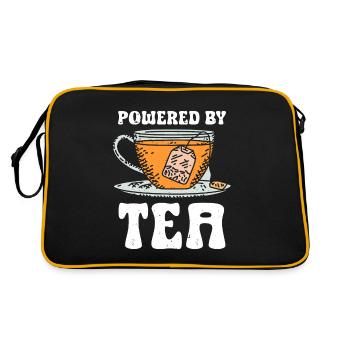 Buveur de thé Thé - Sac Retro - noir/or - Dos