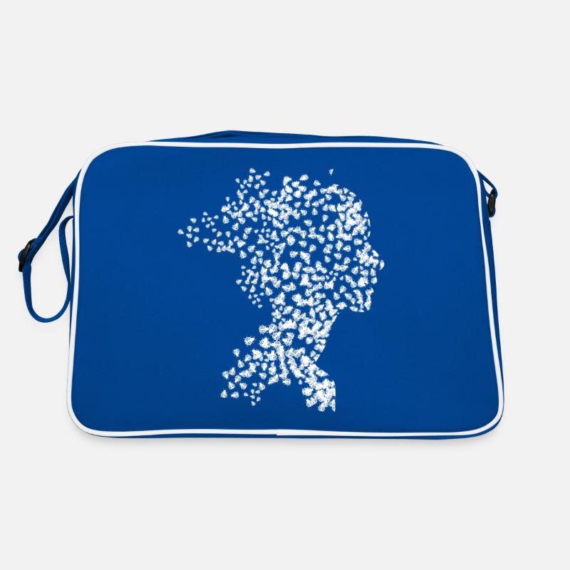 Ladybug Lady with Ladybugs Retro Bag