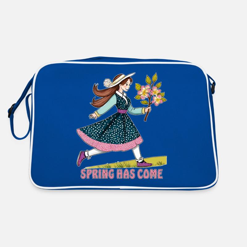 KIND SPRING HAS COME Retro Tasche