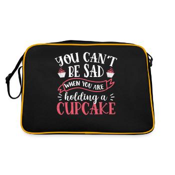Cupcake - Retro Bag - black/gold - Back