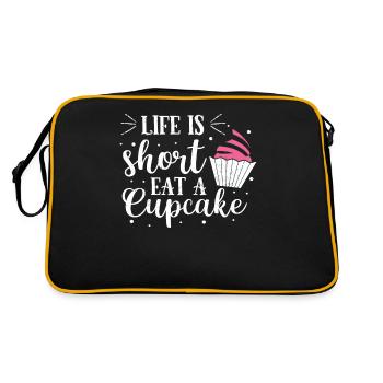 Cupcake - Sac Retro - noir/or - Dos