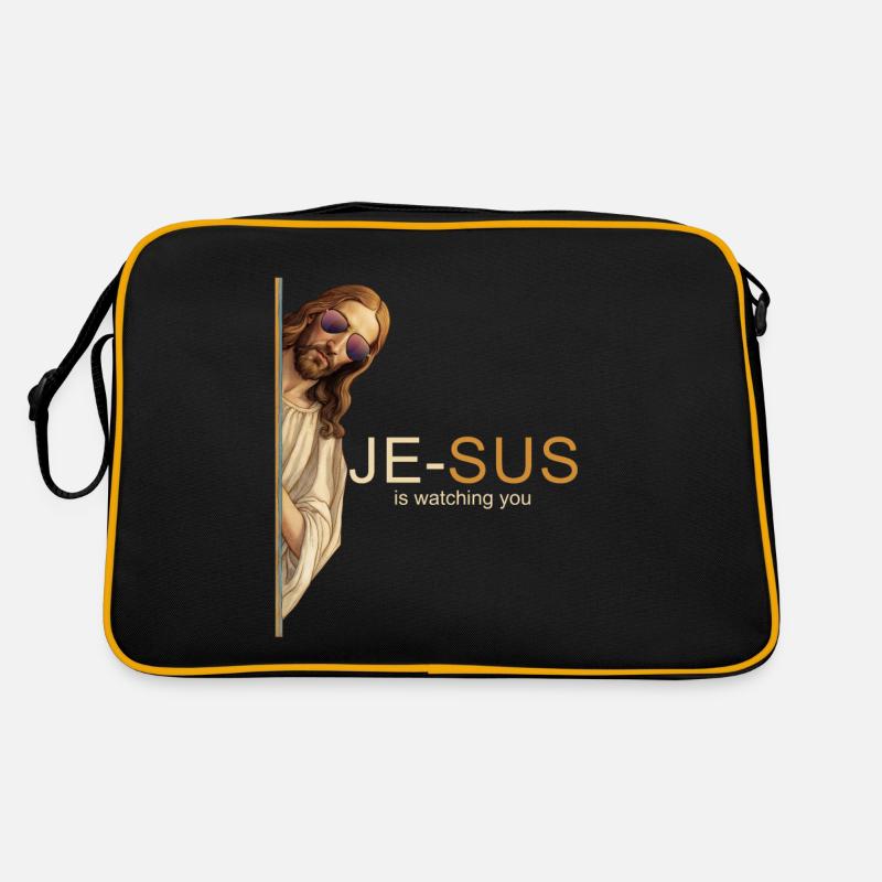 Cool Jesus Himmlischer Style Retro Tasche