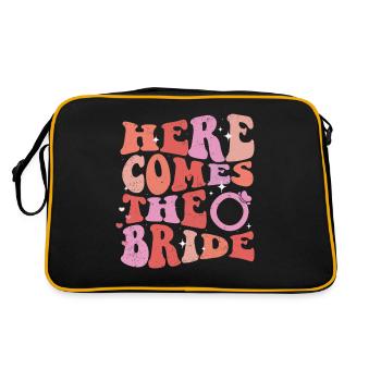 Spinster - Retro Bag - black/gold - Back