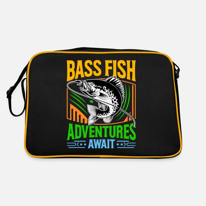 Des aventures avec le Bass Fish vous attendent Sac Retro
