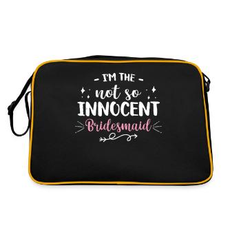 Spinster - Retro Bag - black/gold - Back