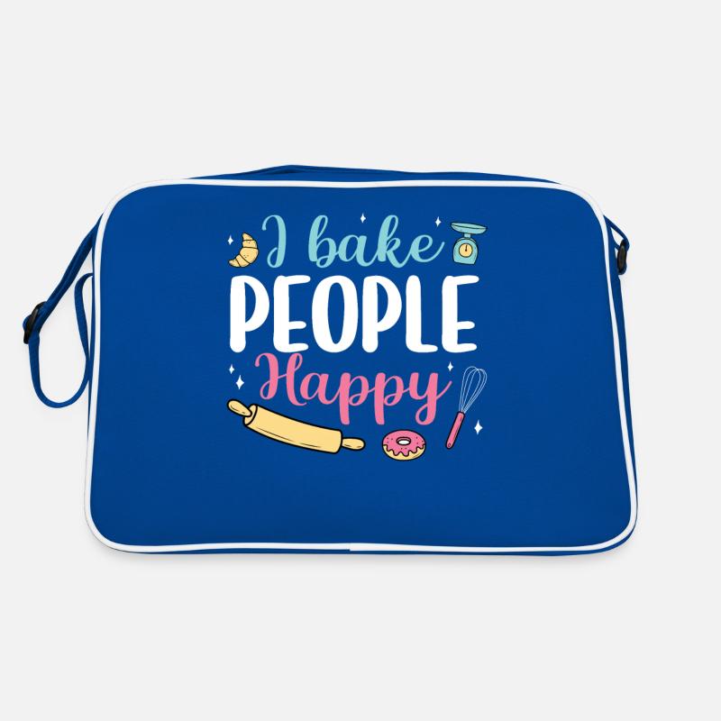 Baker Bakery Bakery Baking Gift Retro Bag