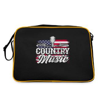 Country - Retro Bag - black/gold - Back
