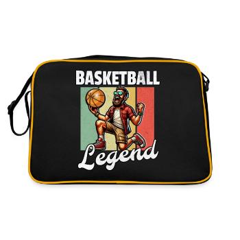 Basketball Legend Men - Retro Bag - black/gold - Back