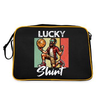 Basketball Players - Retro Bag - black/gold - Back
