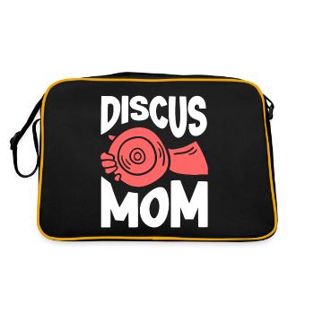 Lanceur de disque Athlétisme Lancer du disque - Sac Retro - noir/or - Dos