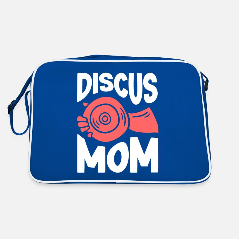 Diskuswerfer Leichtathletik Diskuswerfen Retro Tasche