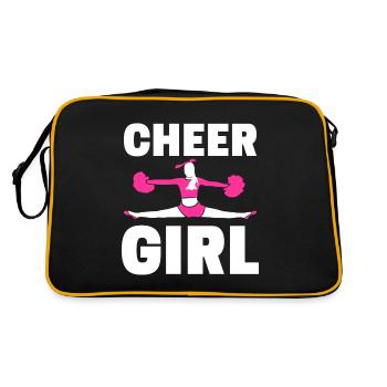 Cheerleading Cheerleader Base Flyer - Retro Bag - black/gold - Back
