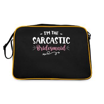 Spinster - Retro Bag - black/gold - Back