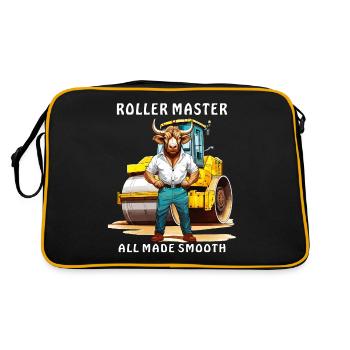 ROLLER MASTER TOUT EN DOUCEUR - Sac Retro - noir/or - Dos