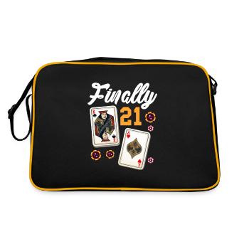 Blackjack - Retro Bag - black/gold - Back