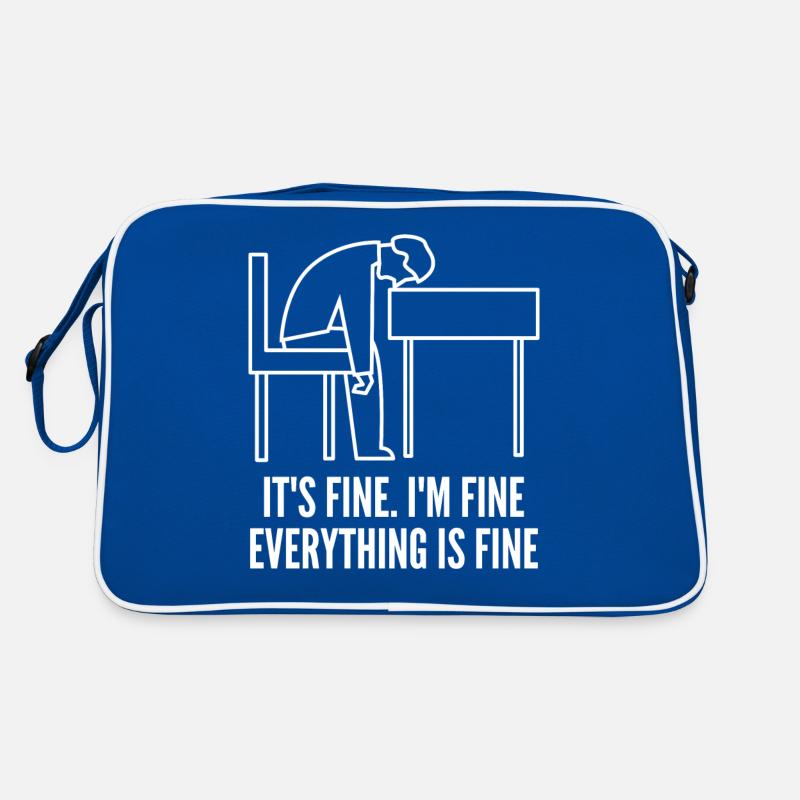 Je vais bien. Sac Retro