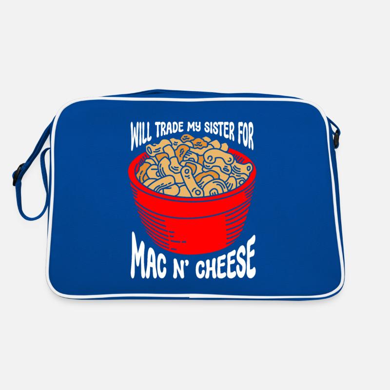 Mac And Cheese Macaroni Retro Bag