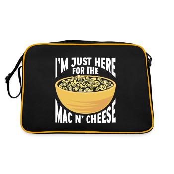 Mac And Cheese Macaroni - Retro Bag - black/gold - Back