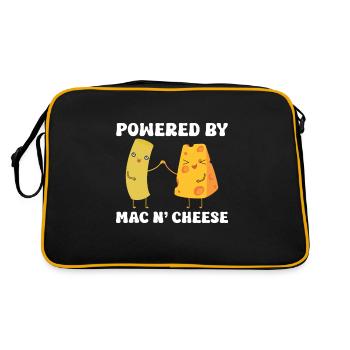 Mac And Cheese Macaroni - Retro Bag - black/gold - Back