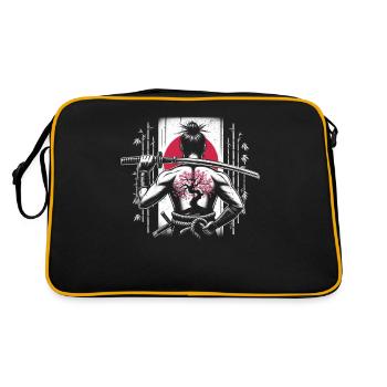 Samurai - Retro Bag - black/gold - Back