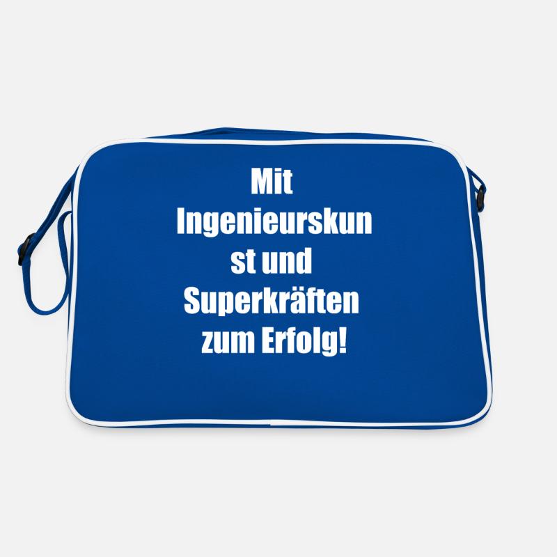 Superhero Engineer Retro Bag