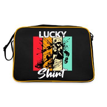 Roller derby - Retro Bag - black/gold - Back