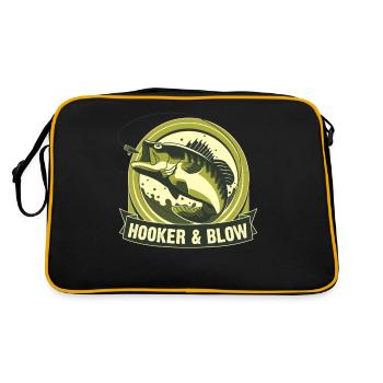 Putes et coup - Sac Retro - noir/or - Dos