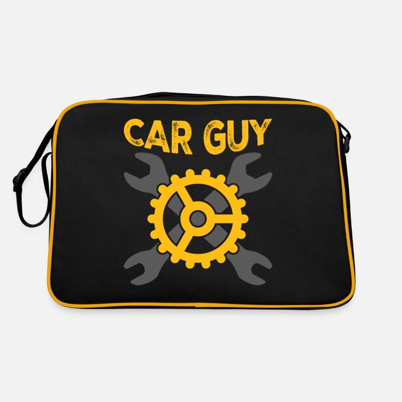 Car Guy Engine Mechanic Combustion Retro Bag