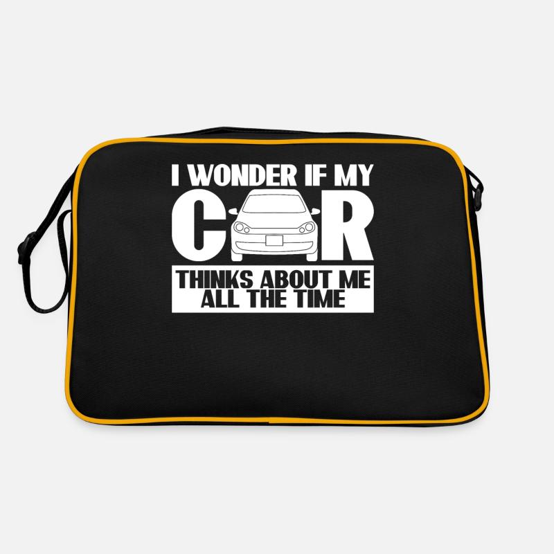 Mechanic Engine Tuning Car Guy Retro Bag