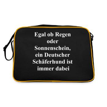 Don de l’aventurier - Sac Retro - noir/or - Dos