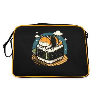 Sushi - Sac Retro - noir/or - Dos