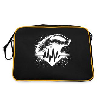 Honey Badger Cardio - Sac Retro - noir/or - Dos