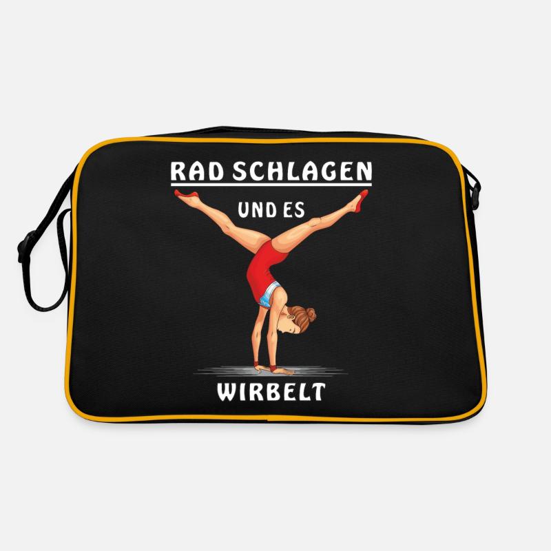 CARTWHEELS AND IT WHIRLS Retro Bag