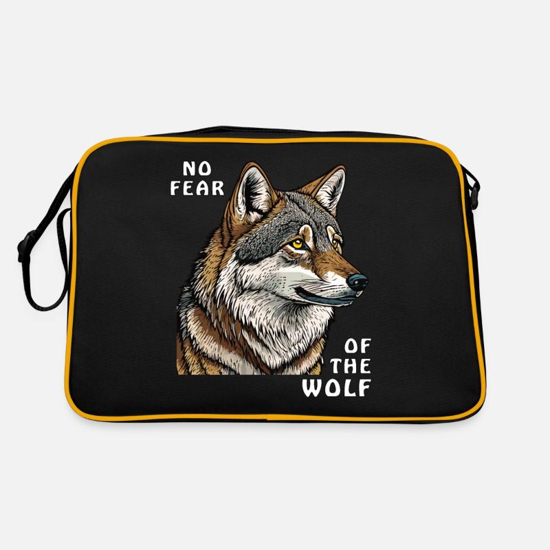 PAS DE PEUR DU LOUP Sac Retro