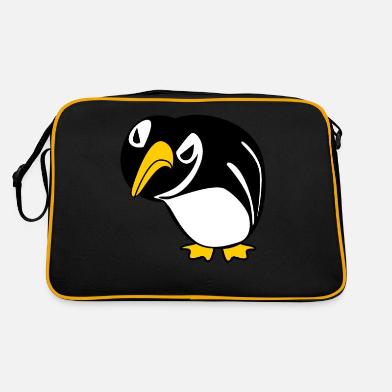 Grumpy Penguins Penguin Retro Tasche